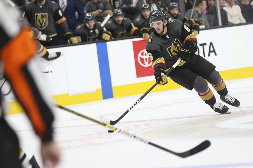 Colin Miller brings booming shot back to Golden Knights lineup