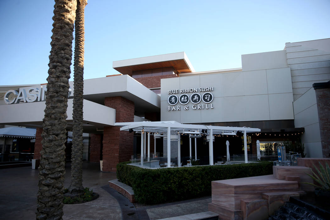 Blue Ribbon Sushi Bar & Grill at Red Rock Resort in Las Vegas Friday, Jan. 18, 2019. (K.M. Cannon/Las Vegas Review-Journal) @KMCannonPhoto