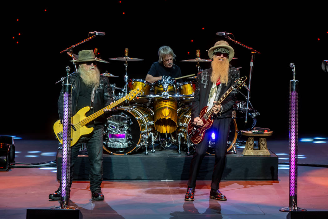 ZZ Top celebrating 50th anniversary on Las Vegas Strip Las Vegas