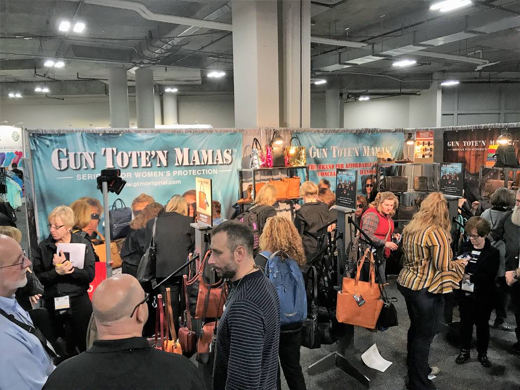 While perusing the exhibits at the Shooting, Hunting and Outdoor Trade (SHOT) Show, retailers will find a wide variety of products available from suppliers around the world. Gun Tote'n Mamas speci ...