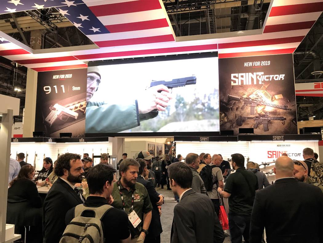 The 41st edition of the Shooting, Hunting and Outdoor Trade (SHOT) Show opened Tuesday at the Sands Expo Center in Las Vegas. This is the 21st time the show has been held in Las Vegas and is an in ...
