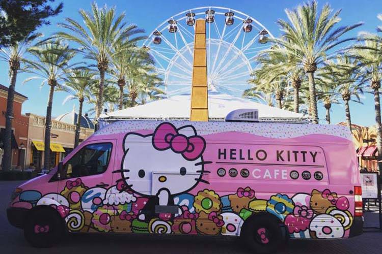 The Hello Kitty Cafe on the Las Vegas Strip!! 