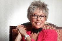 Actress Rita Moreno poses for a portrait at the Waldorf Astoria Hotel, Mar. 6, 2012 in New York ...