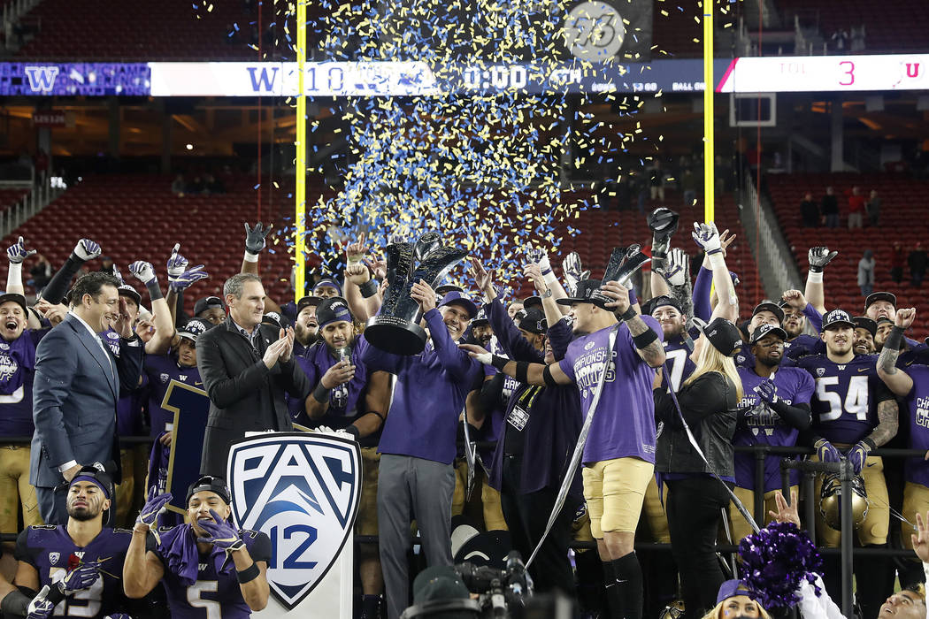 Pac-12 football title game will stay in Las Vegas in '23