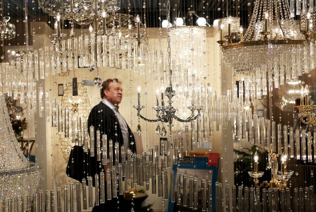 Day two of the Las Vegas Market at the World Market Center in Las Vegas, Monday, Jan. 28, 2019. (Rachel Aston/Las Vegas Review-Journal) @rookie__rae