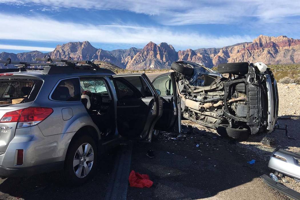 Las Vegas woman ID’d as victim in fatal crash near Red