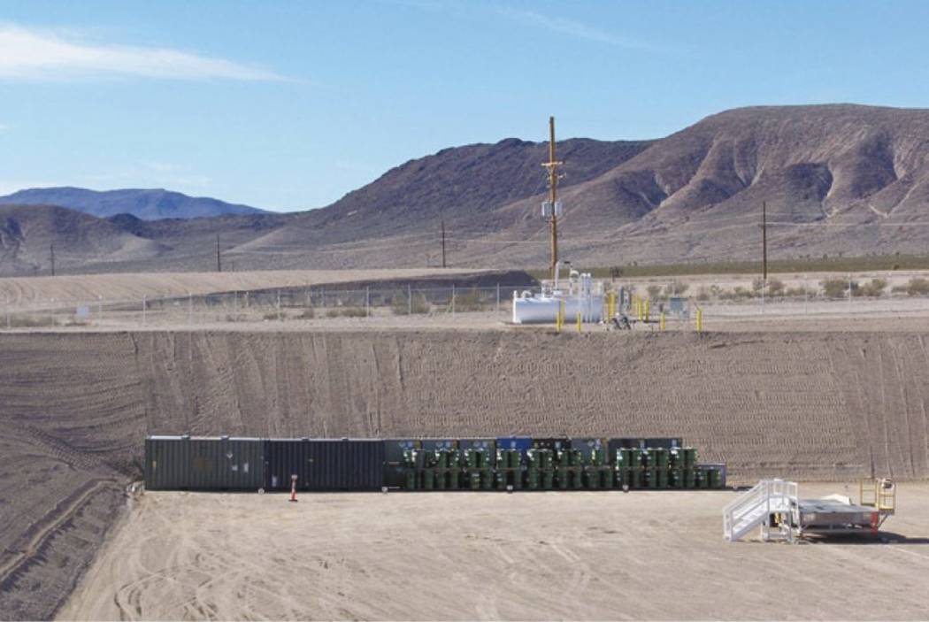 A half metric ton of weapons-grade plutonium was secretly shipped from South Carolina to the Nevada National Security Site, located about 65 miles northwest of Las Vegas. (Photo courtesy Departmen ...
