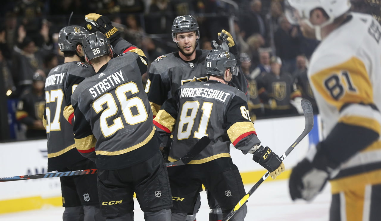 Jonathan Marchessault gets hat trick in Golden Knights’ 7-3 win