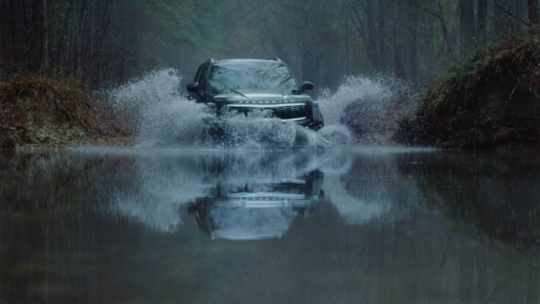 This undated image provided by Kia Motors America shows an image from the company's 2019 Super Bowl NFL football spot. (Kia Motors America via AP)