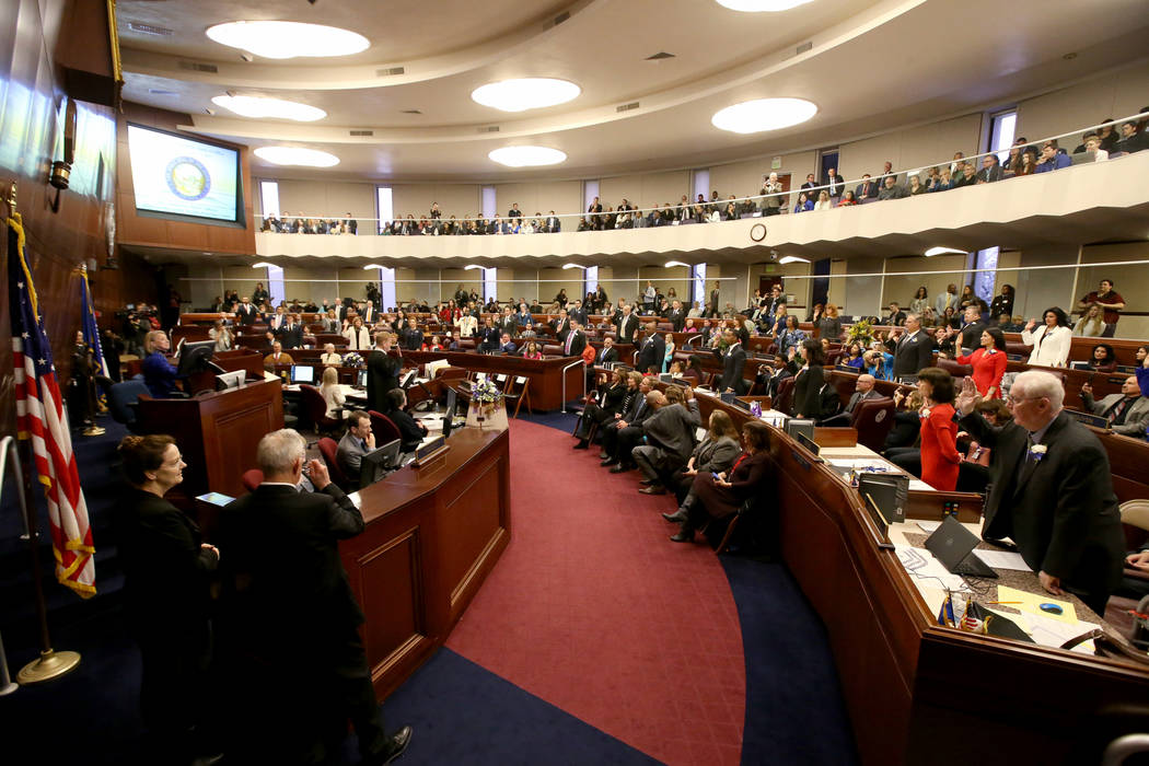 Nevada makes history as Legislature convenes — VIDEO Las Vegas Review