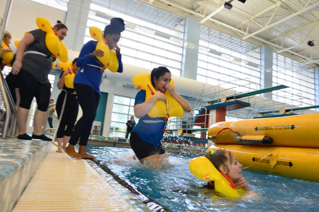 Allegiant Air trainees get feet wet in Las Vegas Valley — VIDEO Business