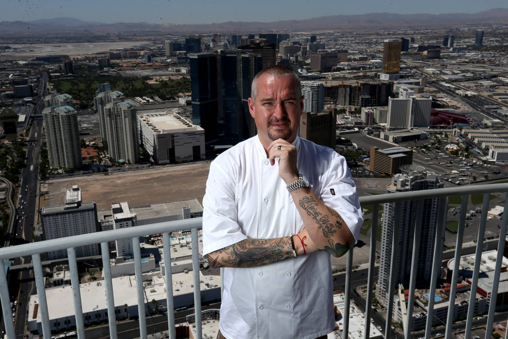 Chef Johnny Church, corporate executive chef at Golden Entertainment, Inc., at the Stratosphere in Las Vegas Friday, June 22, 2018. K.M. Cannon Las Vegas Review-Journal @KMCannonPhoto