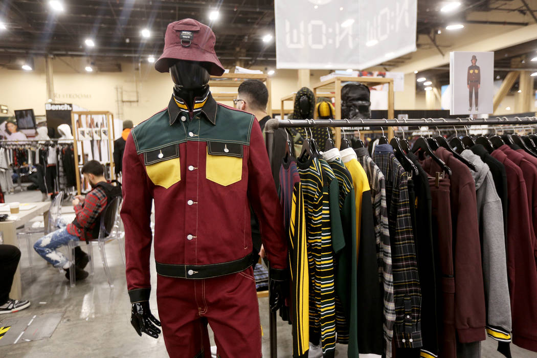 An Example Of Unexpected Color Combinations As Well As A 90s Aesthetic At The Wesc Booth At The Fashion Trade Show Magic At The Mandalay Bay Convention Center In Las Vegas Tuesday