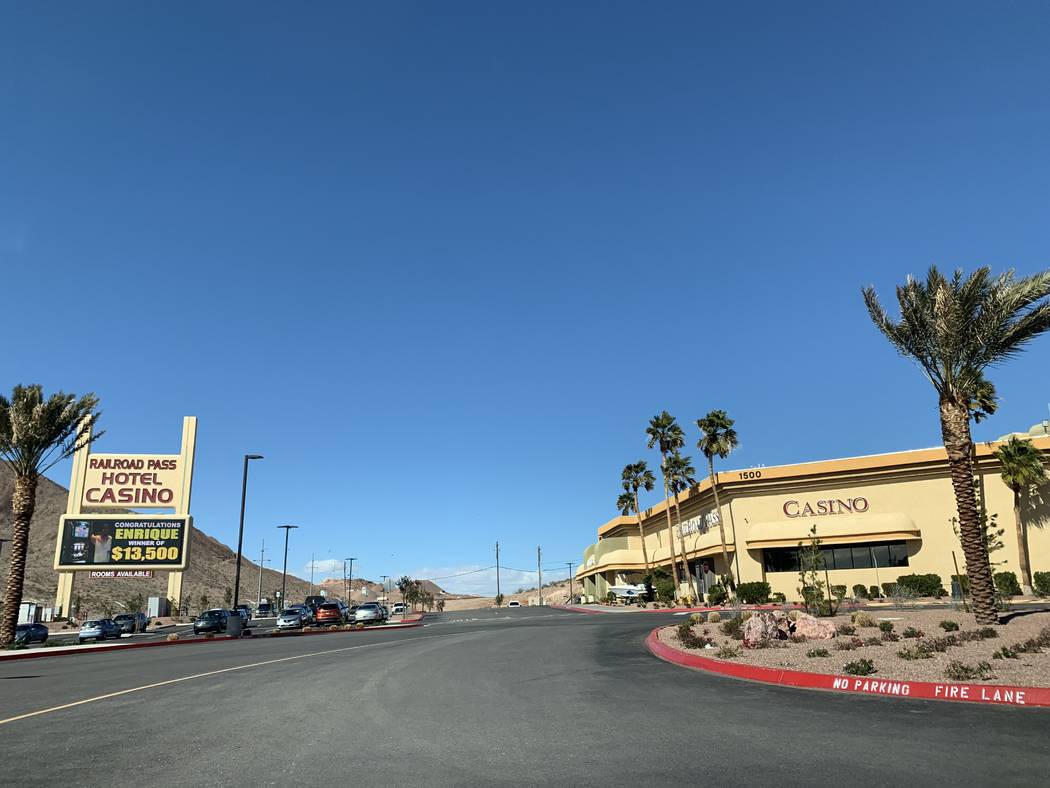 Railroad Pass Hotel and Casino is adding a helipad where Maverick Helicopters will run tours of the Grand Canyon and Hoover Dam out of. (Mick Akers/Las Vegas Review-Journal)