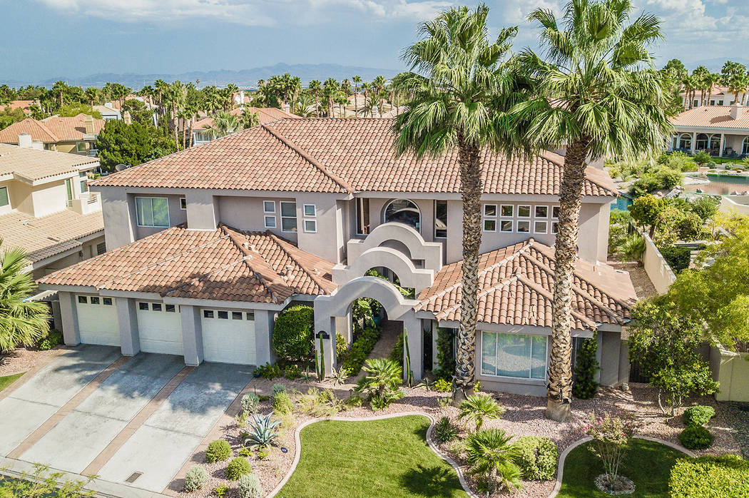 This house at 8905 Canyon Springs Drive in Las Vegas was foreclosed on by Bank of America in July 2018 and purchased in November for $970,200. (Erica Jade/Robinson Realty & Management)