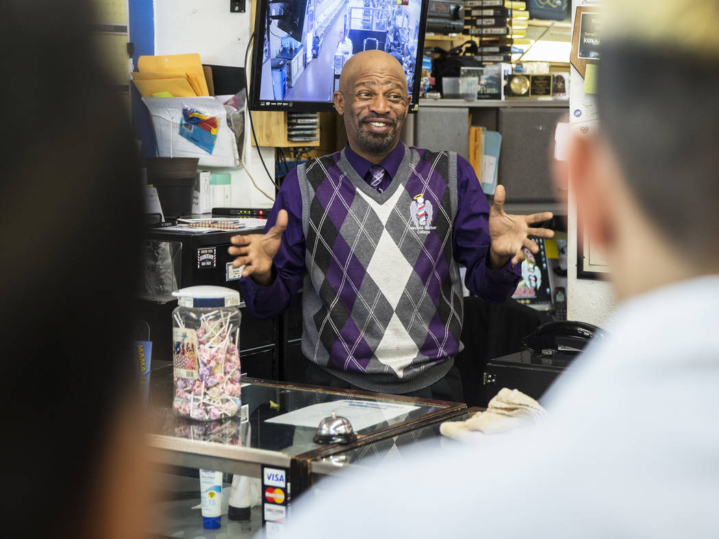 Las Vegas instructor ‘found the light in barbering’ Local Las Vegas Local