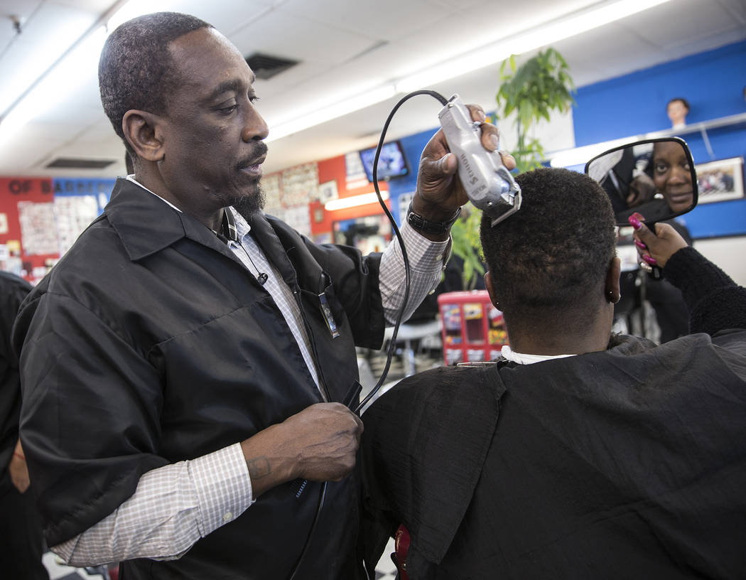 Las Vegas instructor ‘found the light in barbering’ Local Las Vegas Local