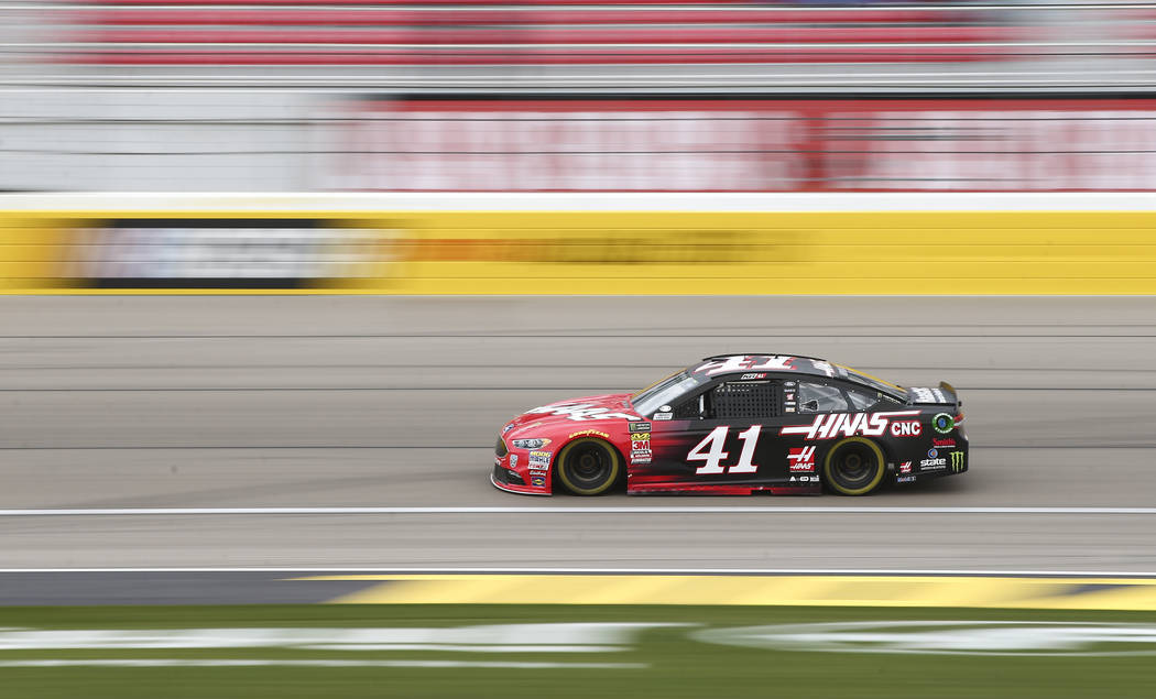 Monster Energy NASCAR Cup Series driver Kurt Busch (41) during final practice at the Las Vegas Motor Speedway in Las Vegas on Saturday, March 3, 2018. Chase Stevens Las Vegas Review-Journal @csste ...