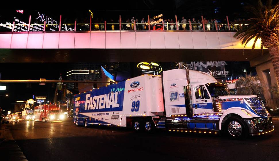 NASCAR Hauler Parade returns to Las Vegas Strip Las Vegas ReviewJournal
