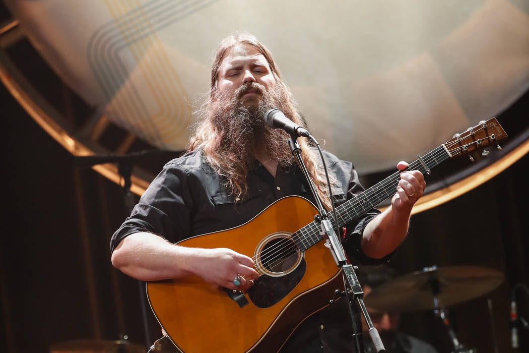 Chris Stapleton, along with Dan + Shay, leads the 54th Academy of Country Music Awards with six nominations each, announced Wednesday, Feb. 20, 2019. (Al Wagner/Invision/AP, File)