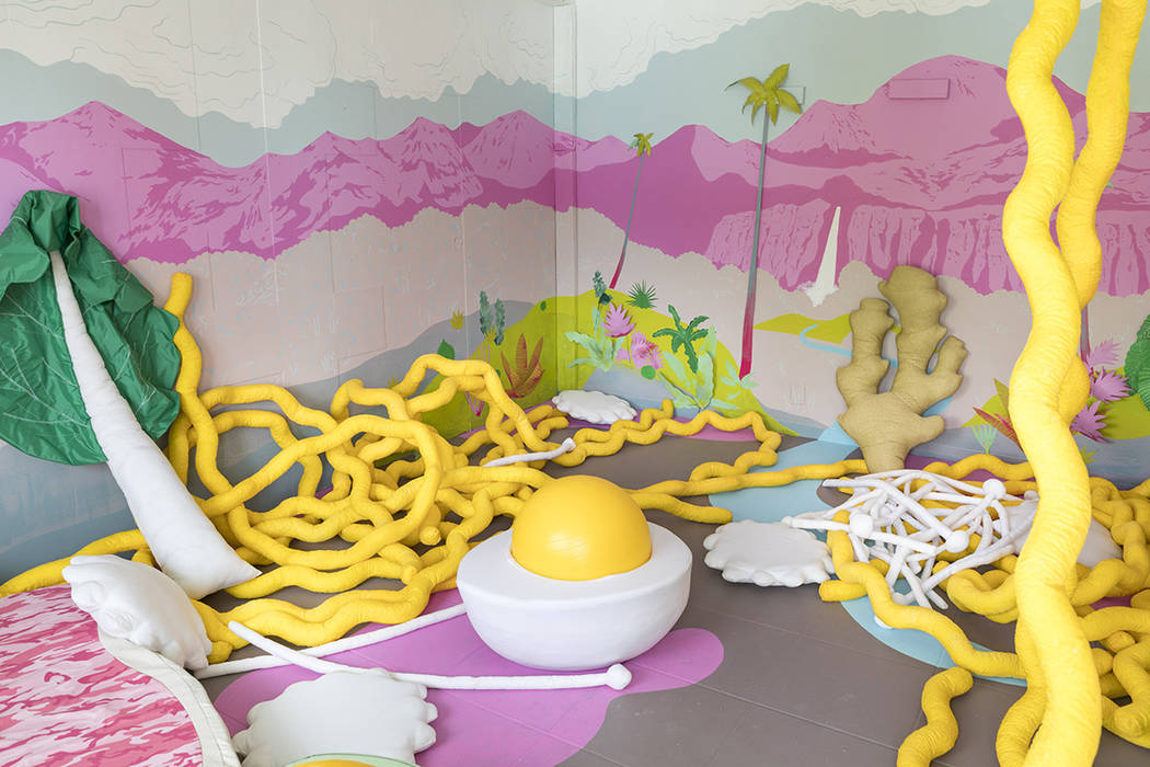 The Art Motel featured 21 rooms including one from a ramen dimension. Meow Wolf