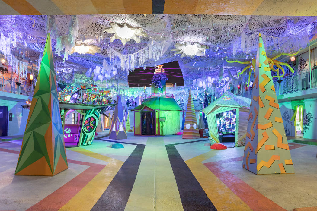 Meow Wolf's art installation at Life is Beautiful 2017. (Lindsey Kennedy/Meow Wolf)