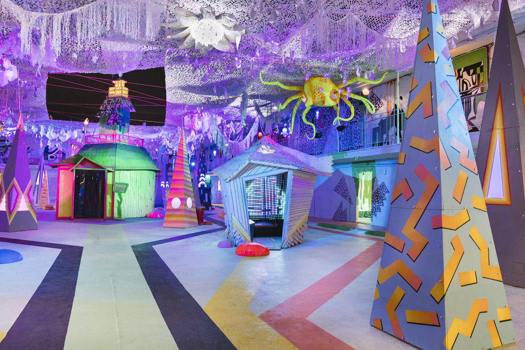 Meow Wolf's art installation at Life is Beautiful 2017. (Lindsey Kennedy/Meow Wolf)