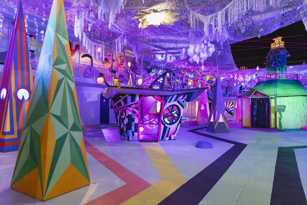 Meow Wolf's art installation at Life is Beautiful 2017. (Lindsey Kennedy/Meow Wolf)