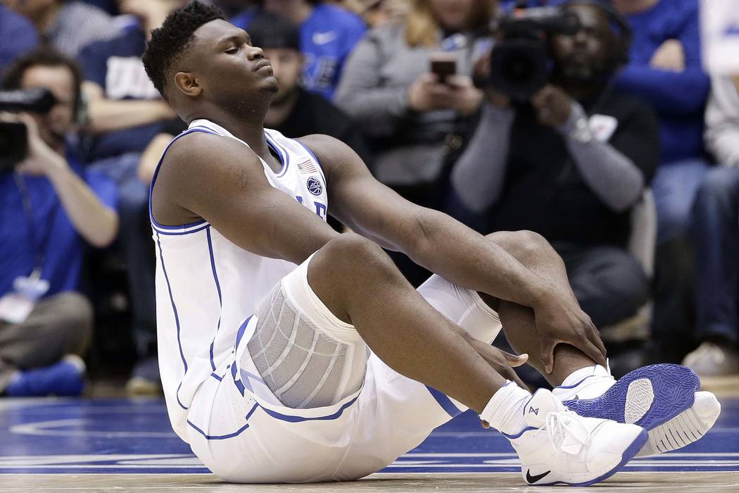 Image result for zion injury