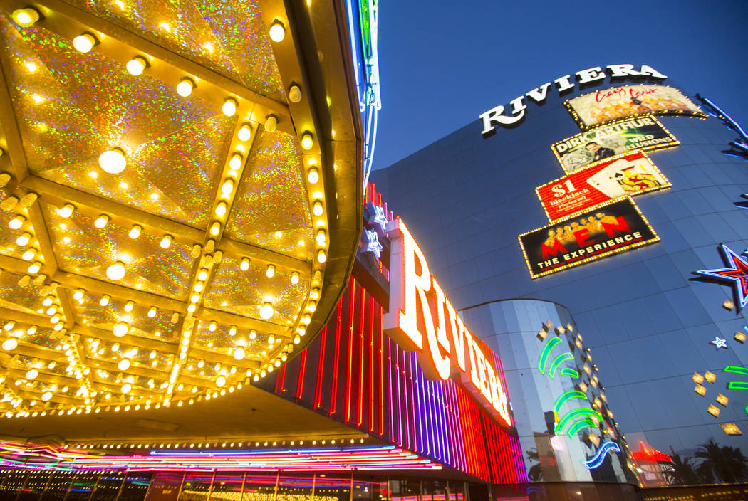 You can buy a piece of the Las Vegas Riviera Hotel