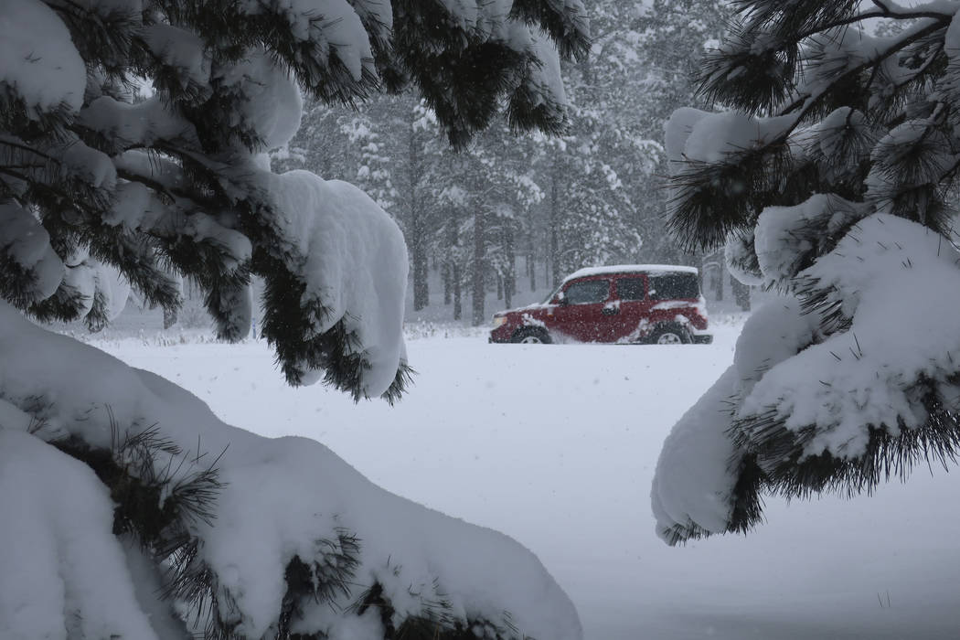 Storm dumps recordbreaking snow on Flagstaff, Arizona Nation and