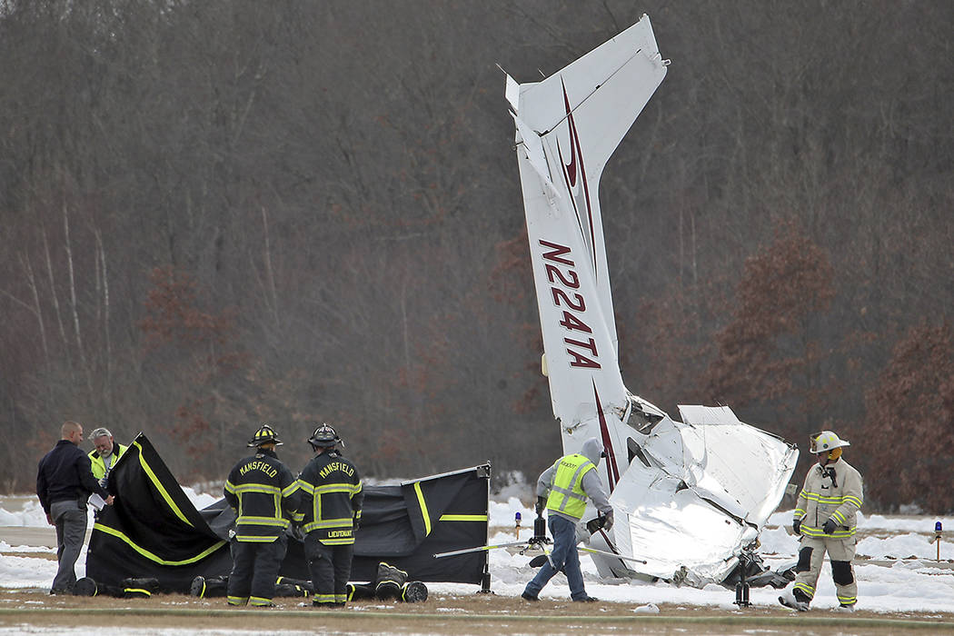Two dead after small plane crash at Massachusetts airport Las Vegas