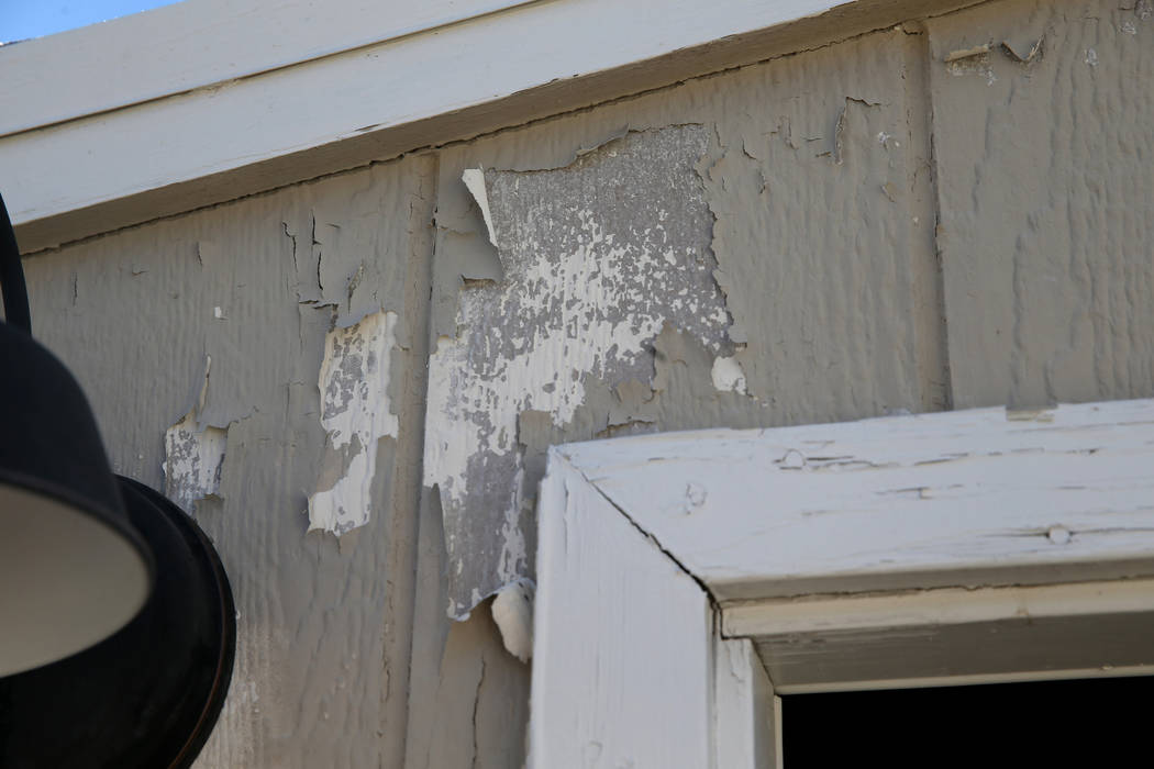 The home of Billi Dunning and her husband Brent Hawthorne at 2405 La Estrella St. in Henderson Friday, Nov. 30, 2018. The couple said the home, which was featured on the HGTV show Flip or Flop Veg ...