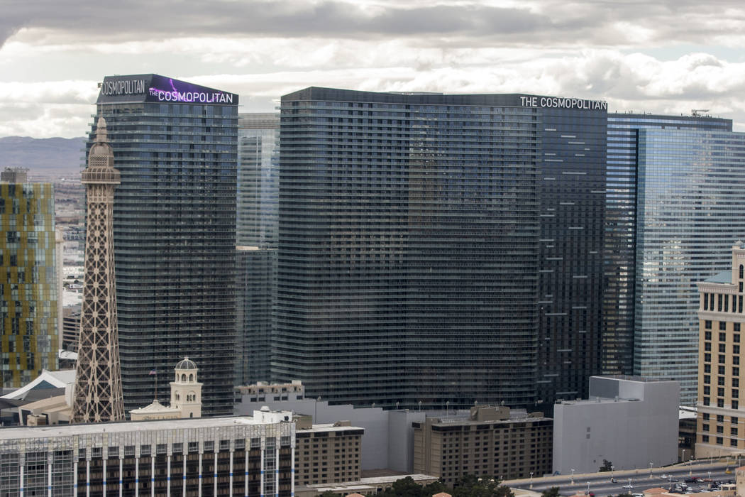 The Cosmopolitan of Las Vegas has filed for permission to leave NV Energy. (Patrick Connolly/Las Vegas Review-Journal)