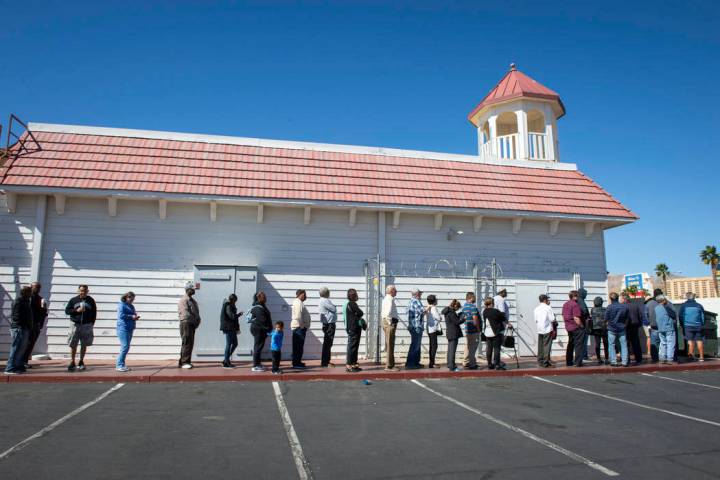 The Primm Valley Lotto Store near the Nevada-California border. (Caroline Brehman / Las Vegas Review-Journal @carolinebrehman)