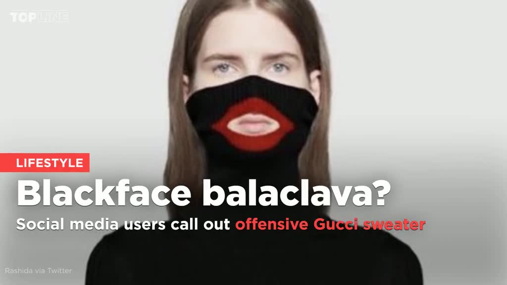 offensive gucci sweater