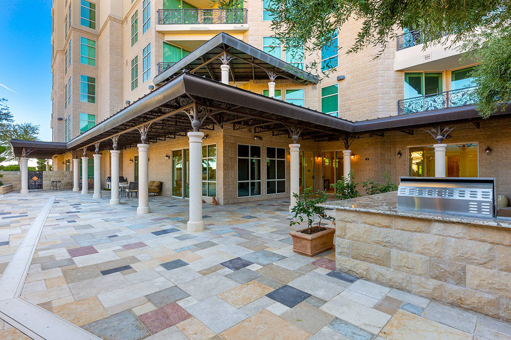 The garden unit has its own large courtyard. (Ivan Sher Group)