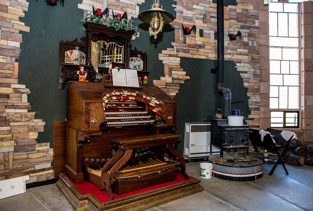 This pipe organ is the centerpiece of the great room. (Tonya Harvey Real Estate Millions)