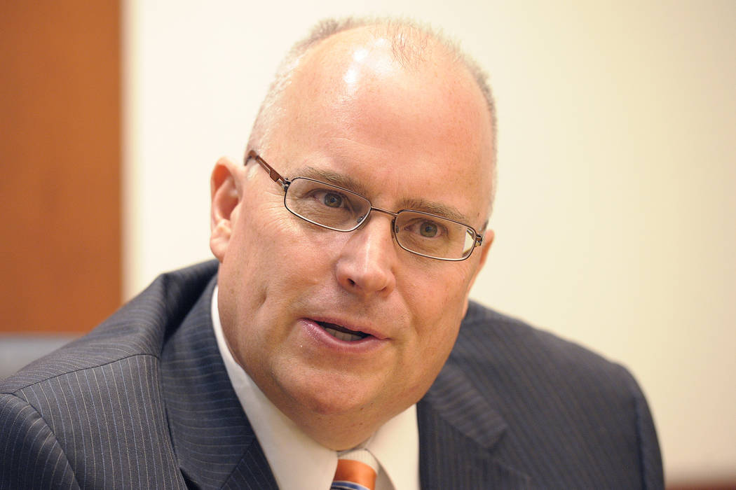 Board of Regents Chairman Kevin Page on Wednesday, July 2, 2014. (Las Vegas Review-Journal file)