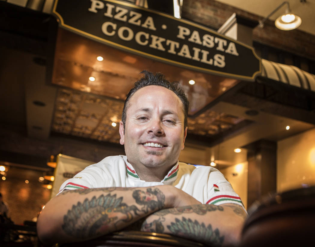 Pizzeria owner and developer Tony Gemignani (Jeff Scheid/Las Vegas Review-Journal)