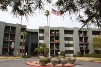 James Down Towers, a high-rise public housing development for seniors, is seen on Friday, March 1, 2019, in Las Vegas. Bizuayehu Tesfaye Las Vegas Review-Journal @bizutesfaye