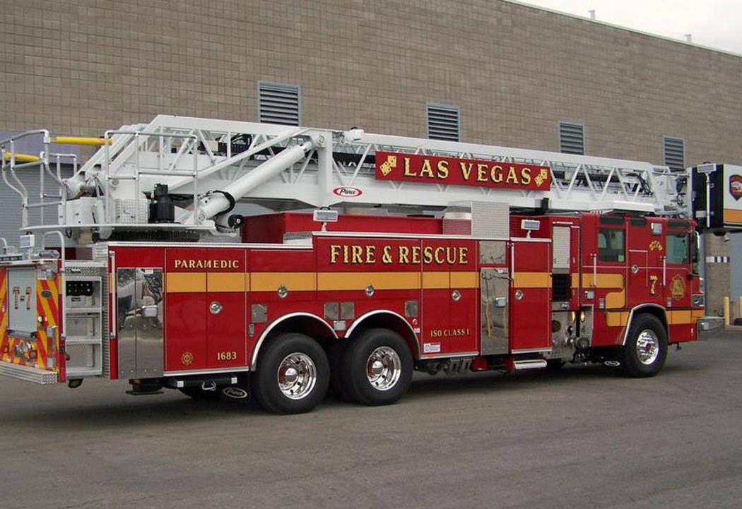 Fire investigation at east Las Vegas valley Walmart