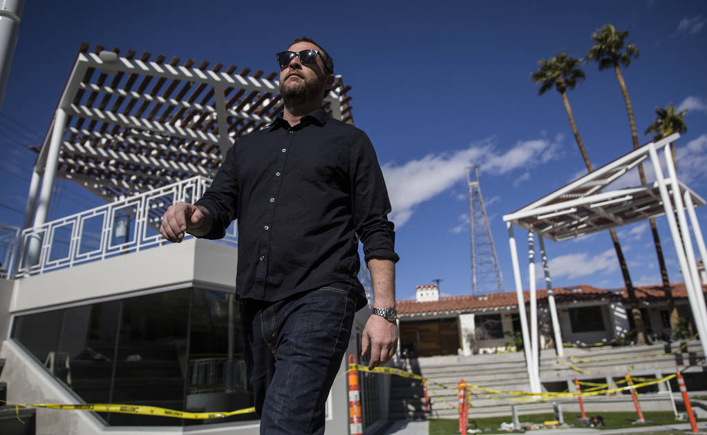 Dan Krohmer, chef/owner of Other Mama, at Fergusons Downtown where he is planning to renovate the motel into two new restaurants on Wednesday, Feb. 27, 2019, in Las Vegas. (Benjamin Hager Review-J ...