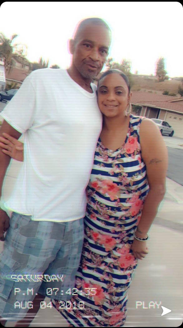 Roy Scott and daughter Rochelle Scott are shown in this undated photo. Roy Scott died Sunday, March 3, 2019, while in Las Vegas police custody. Photo courtesy of Rochelle Scott
