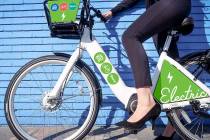 Five electric pedal assist bikes were introduced to the Regional Transportation Commission of Southern Nevada’s downtown bike share fleet Monday, beginning a two-week trial run. (Regional Transp ...