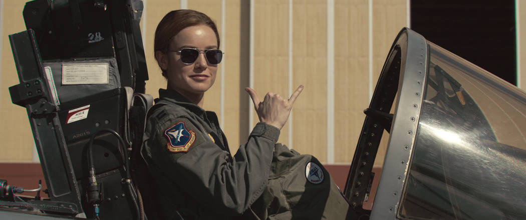 Brie Larson stars as Carol Danvers/Captain Marvel in Marvel Studios' "Captain Marvel." (Screenshot/Marvel Studios 2019)