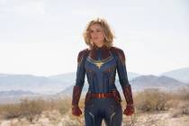 Marvel Studios' CAPTAIN MARVEL. Carol Danvers/Captain Marvel (Brie Larson) (Chuck Zlotnick/Marvel Studios 2019)