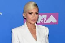In this Monday, Aug. 20, 2018 file photo, Kylie Jenner arrives at the MTV Video Music Awards at Radio City Music Hall in New York. (Evan Agostini/Invision/AP)