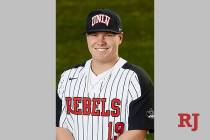 Jack-Thomas Wold hit a two-run home run in Tuesday's 6-1 win over Cal State Bakersfield. (UNLV)