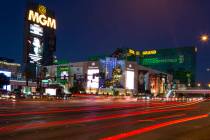 MGM Grand on the Strip in Las Vegas on Saturday, Dec. 15, 2018. Richard Brian Las Vegas Review-Journal @vegasphotograph